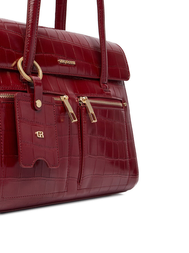 GINO ROSSI Handtasche GINO ROSSI C-LDA8555. Dunkelrot