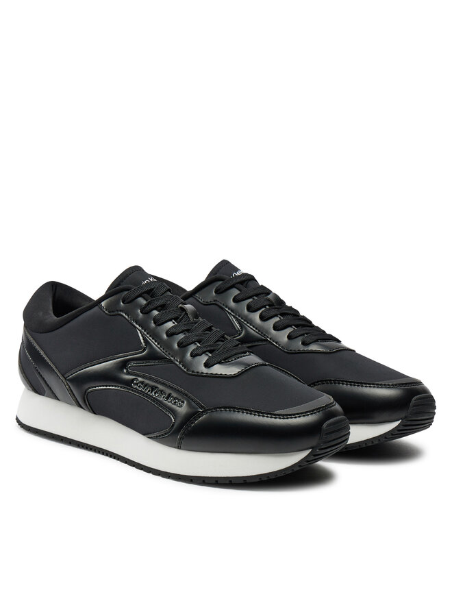 Calvin Klein Jeans Sneakers Calvin Klein Jeans Retro Runner Multilayer YM0YM01117 Negru