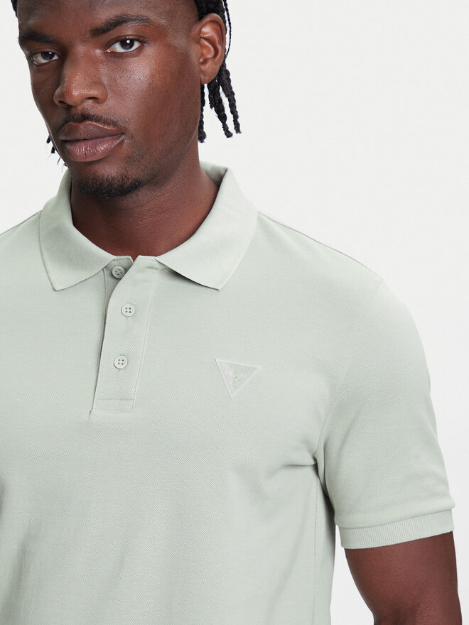 Guess Guess Poloshirt Z5YP02 K9WF1 Grün Regular Fit
