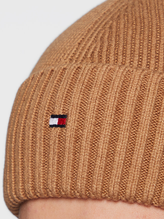 Tommy Hilfiger Σκούφος Tommy Hilfiger Flag AM0AM10529 Καφέ