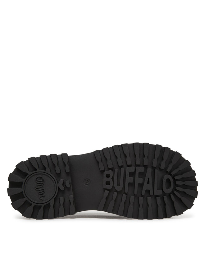 Buffalo Slipper Buffalo Pluto Loafer 1624086 Schwarz