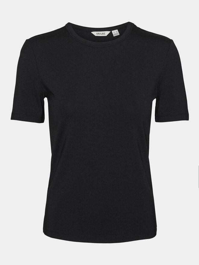 Vero Moda Vero Moda Camiseta AWARE Heaven 10299736 Negro Tight Fit