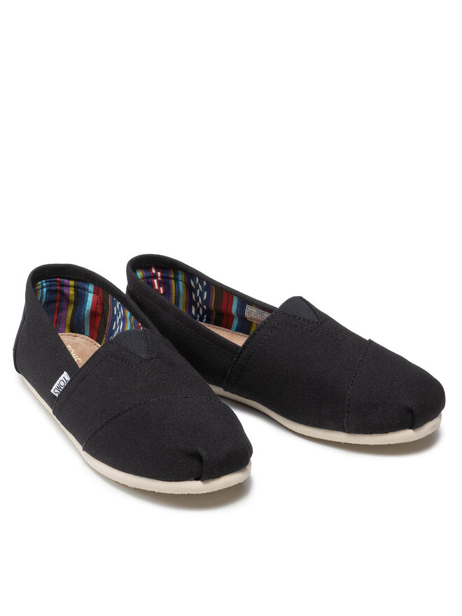 Toms Halbschuhe Toms Classic 10000862 Schwarz