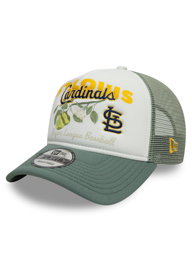 New Era Czapka z daszkiem New Era Fruit Graphic Trucker St. Louis Cardinals 60595259 Zielony
