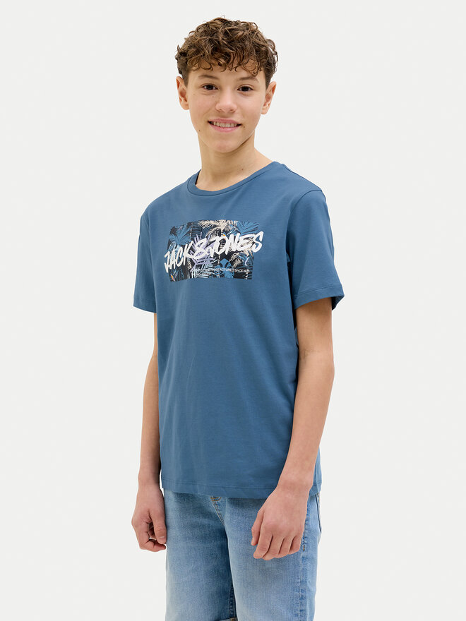 Jack&Jones Junior Jack&Jones Junior Camiseta Hawaii 12269916 Azul Standard Fit