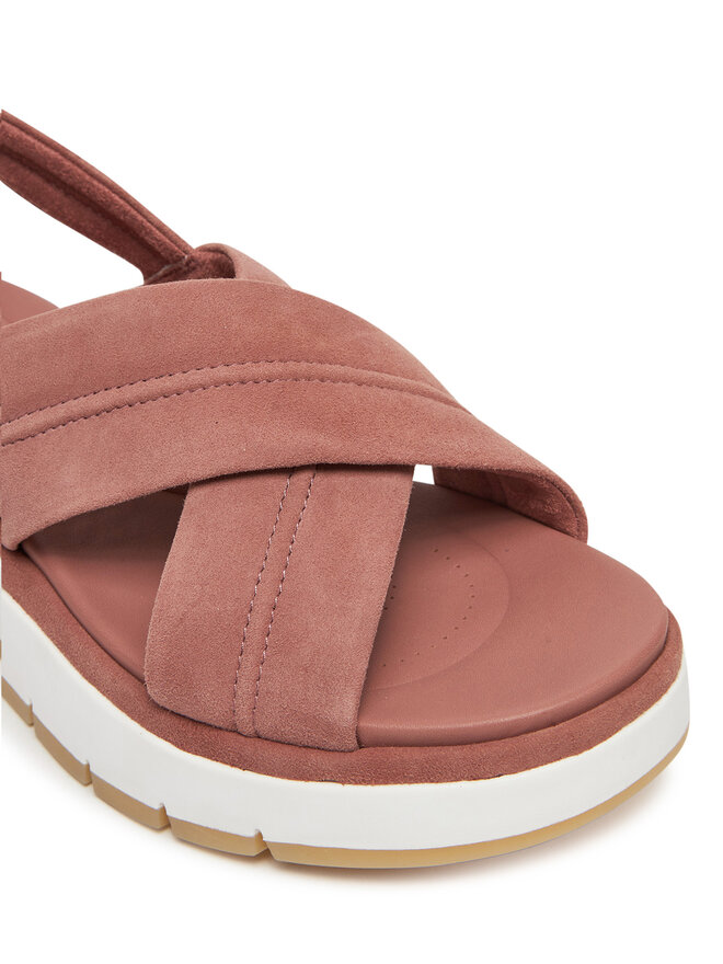 Sandali Clarks Tuscan Cross Donna - Pelle Con Suola Gomma - Foto 5