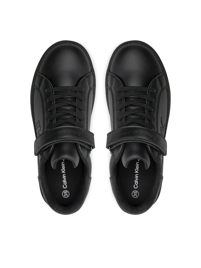 Calvin Klein Jeans Sneakers Calvin Klein Jeans Low Cut Lace-Up/Velcro Sneaker V3X9-81054-1355 S Nero