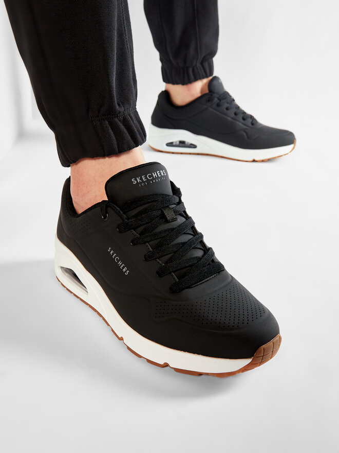 Skechers Αθλητικά Skechers Uno Stand On Air 52458/BLK Μαύρο