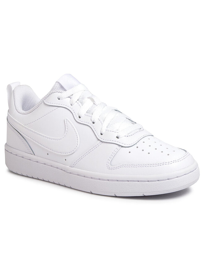 Sneakers Nike Court Borough Low 2 (GS) BQ5448 100 Bianco | escarpe.it