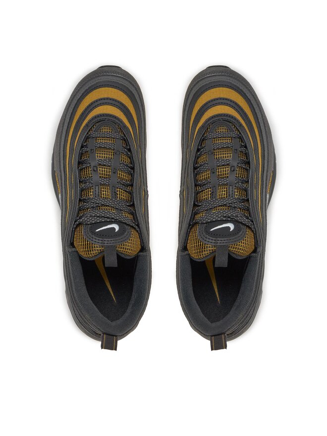 Black leather air max 97 shop