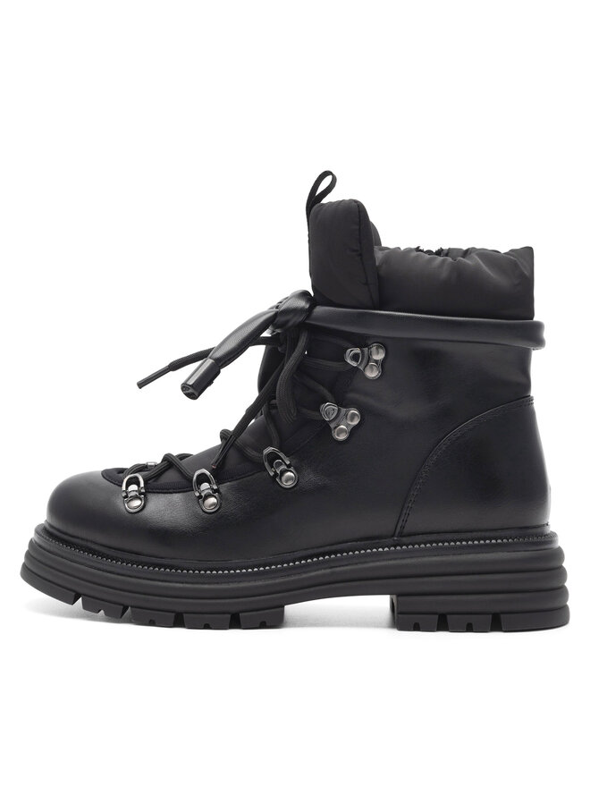 DeeZee Schnürstiefeletten DeeZee LEDA WS6126-09 Schwarz