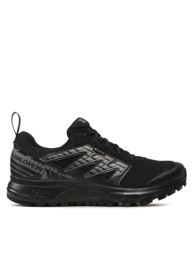 Salomon Sneakersy Salomon Wander Gore-Tex L47148400 Czarny