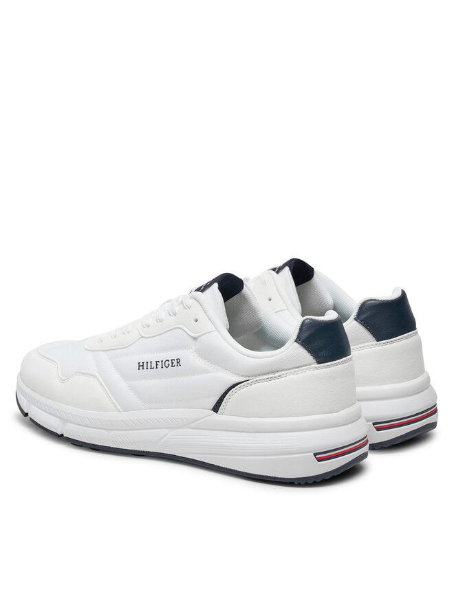 Tommy Hilfiger Sneakers Tommy Hilfiger Faston Mix Ess FM0FM05141 Bianco