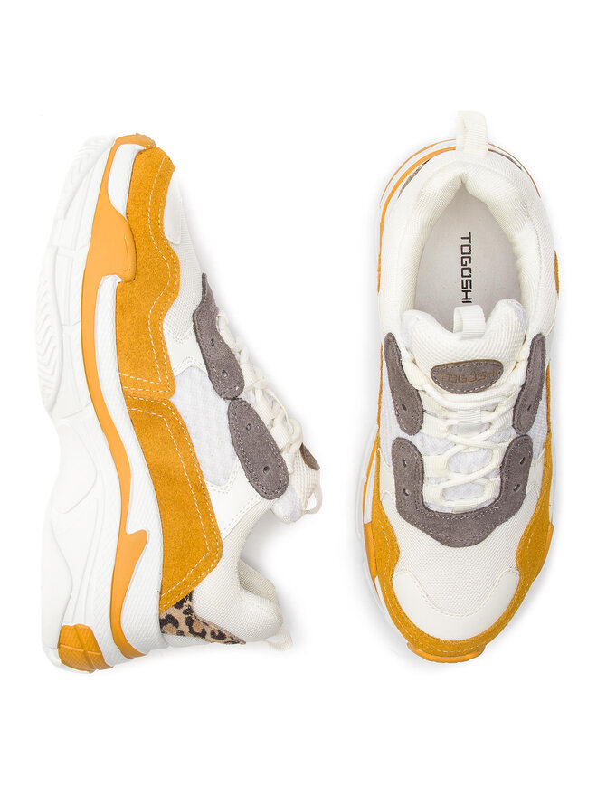 Togoshi Sneakersy Togoshi TG-09-02-000053 Żółty