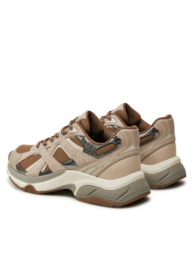 MICHAEL Michael Kors Снікерcи MICHAEL Michael Kors Leo 43F4LEFS1L Коричневий