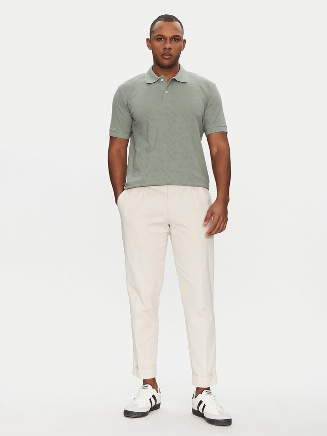 Selected Homme Selected Homme Polo Paul 16096767 Πράσινο Regular Fit