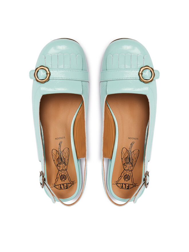 Fly London Туфлі Fly London Celyfly P145461 Зелений