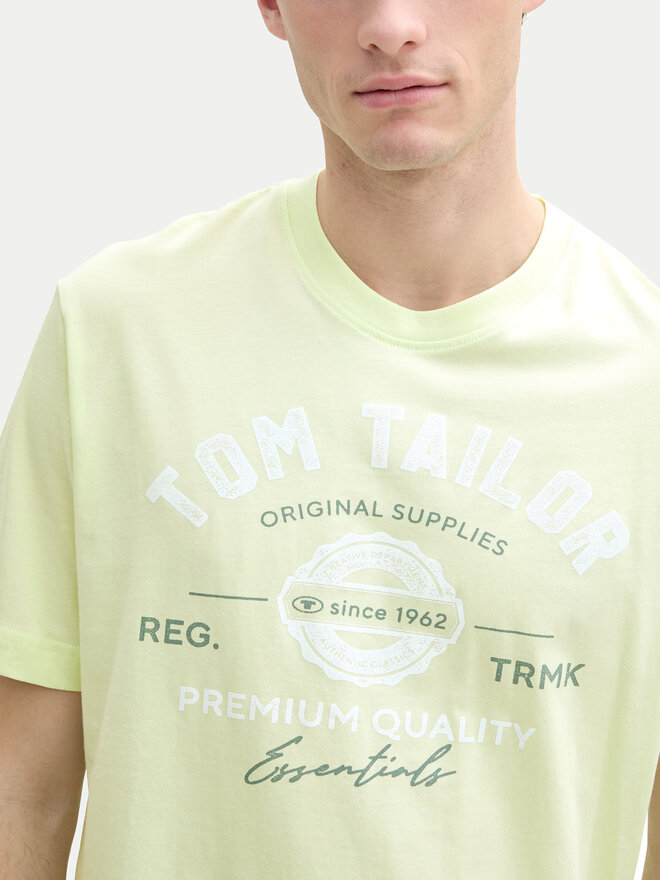 Tom Tailor Tom Tailor Camiseta 1037735 Verde Regular Fit