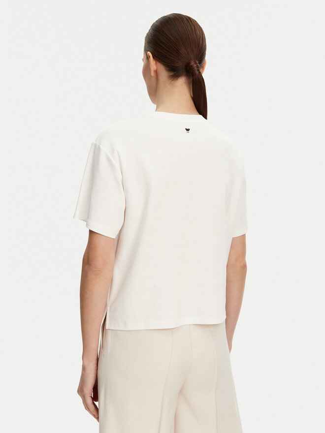 Weekend Max Mara Weekend Max Mara T-Shirt Lecco 2515941052 Weiß Boxy Fit