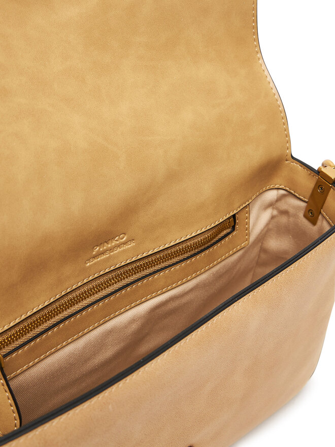 PINKO Handtasche PINKO Love One Classic Slouchy Fl PE 25 PLTT 104524 A2C2 Beige