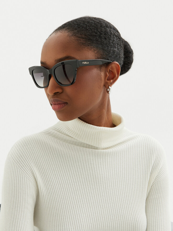 Furla Sonnenbrillen Furla Sunglasses WD00118-A.0116-O6000-4-401-20-BD-D Schwarz