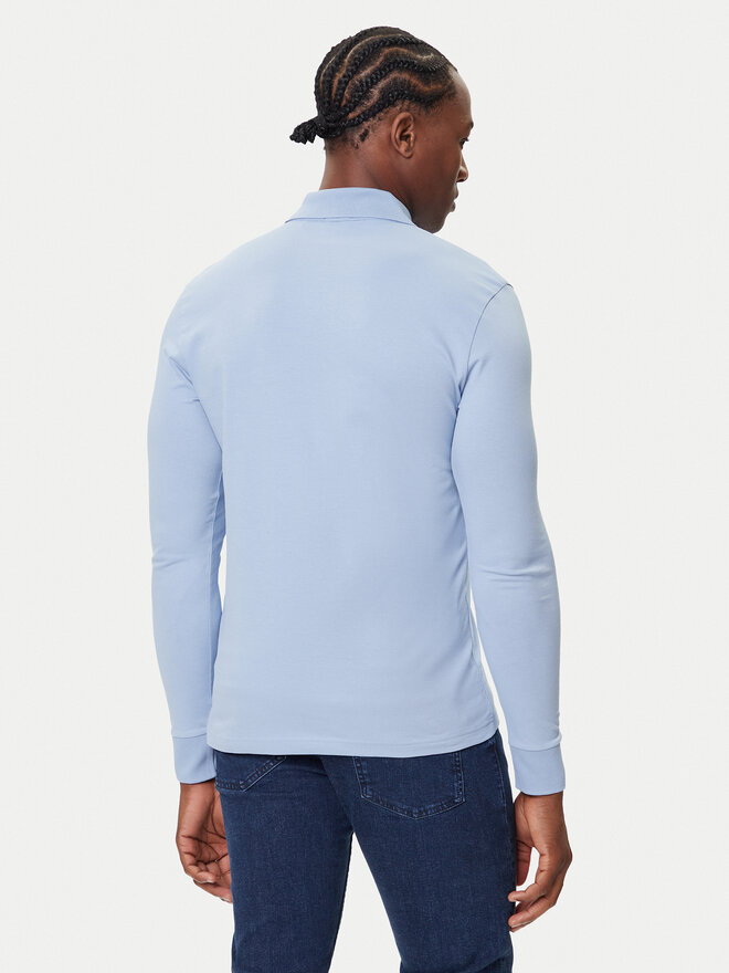 BOSS BOSS Polo Passerby 50507704 Celeste Slim Fit