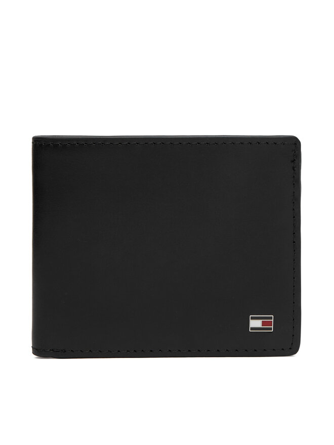 Tommy Hilfiger Geldbörse und Schlüsselanhänger Set Tommy Hilfiger Mini Cc Wallet & Key Fob AM0AM14805 Schwarz