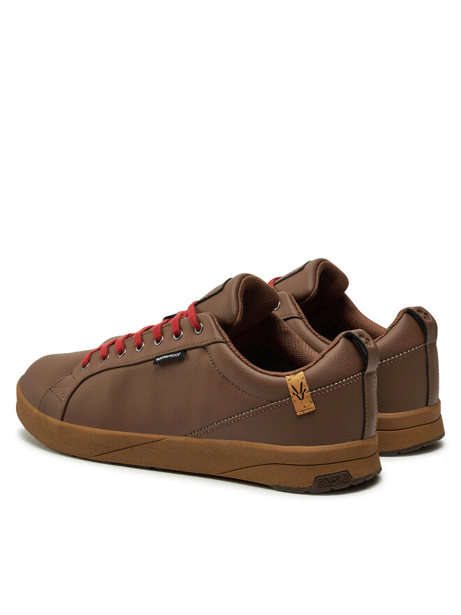 Saola Sneakersy Saola Cannon 2.0 waterproof SAO2110 Hnědá
