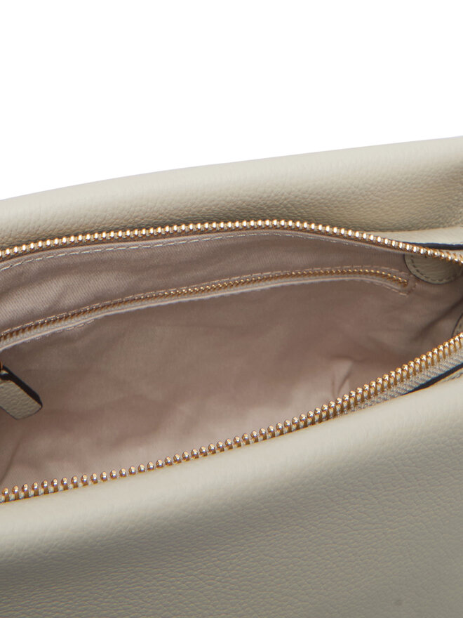 Coccinelle Handtasche Coccinelle M50 Boheme Grana Double E1 M50 58 01 01 Hellbeige