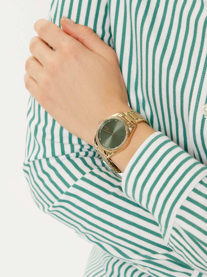Lacoste Часовник Lacoste Capucine 2001403 Златист