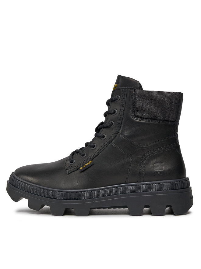 G-Star Raw Kozaki G-Star Raw Noxer Hgh Lea M 2342 020828 Czarny