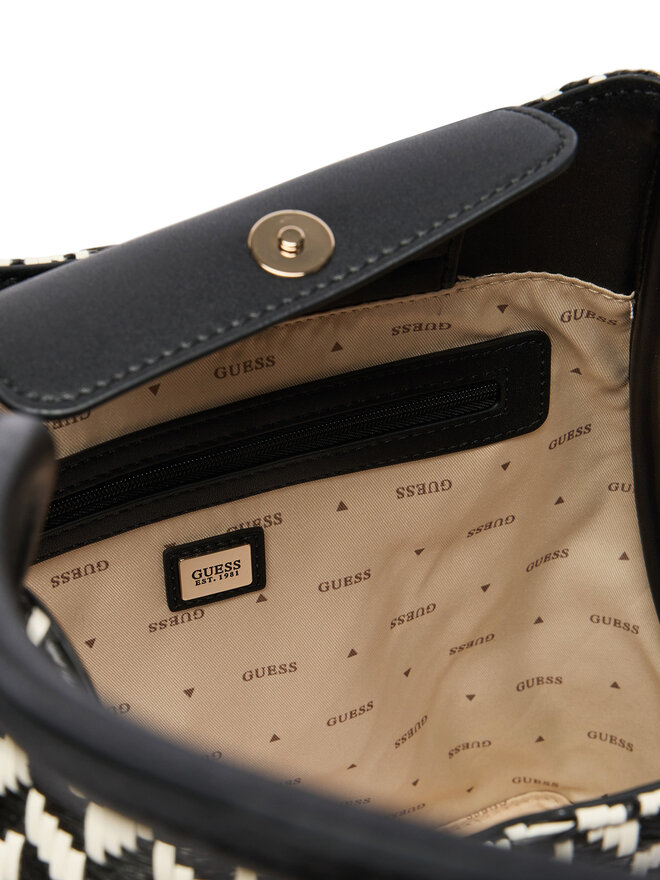 Guess Handtasche Guess Tessi HWWG76 91230 Schwarz