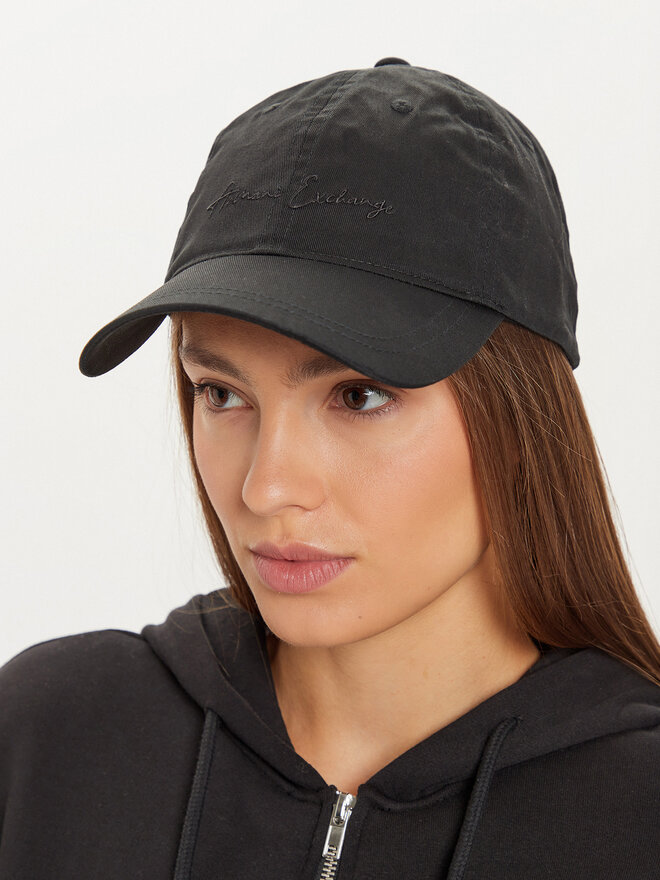 Armani Exchange Шапка с козирка Armani Exchange 944201 4F101 00020 Черен