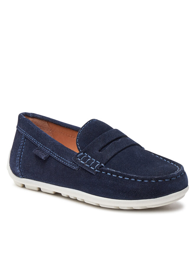 Geox Mokasyny Geox J New Fast Boy J826CA 00022 C4211 S Granatowy