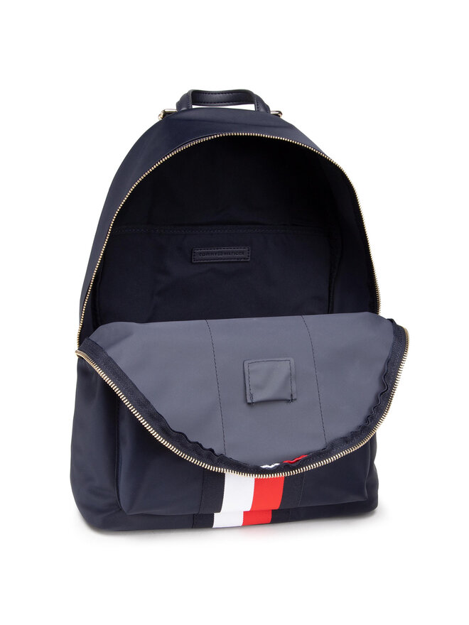 Tommy Hilfiger Rucksack Tommy Hilfiger Poppy Backpack Corp AW0AW10026 Dunkelblau