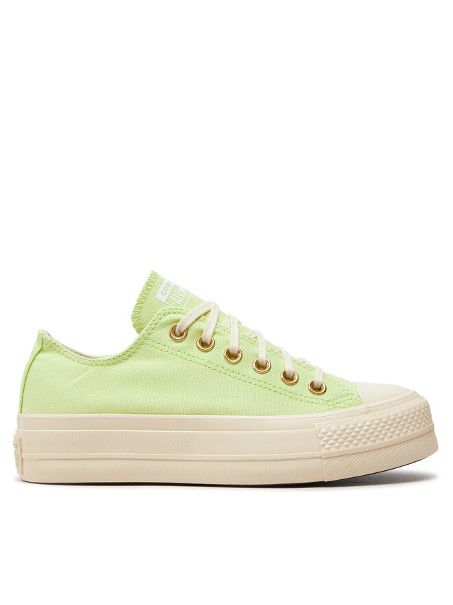 Converse Bambas Converse Chuck Taylor All Star Lift Platform Ox A09913C Verde