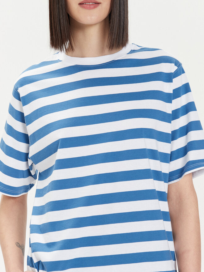 United Colors Of Benetton United Colors Of Benetton Marškinėliai 34KUD107E Mėlyna Comfort Fit