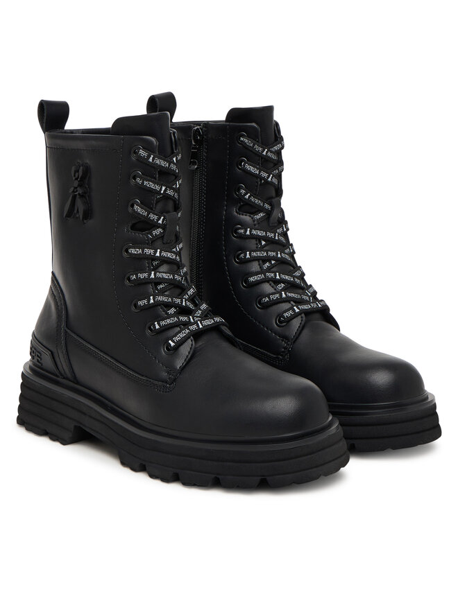 Patrizia Pepe Schnürstiefeletten Patrizia Pepe PPJ978.01 Schwarz