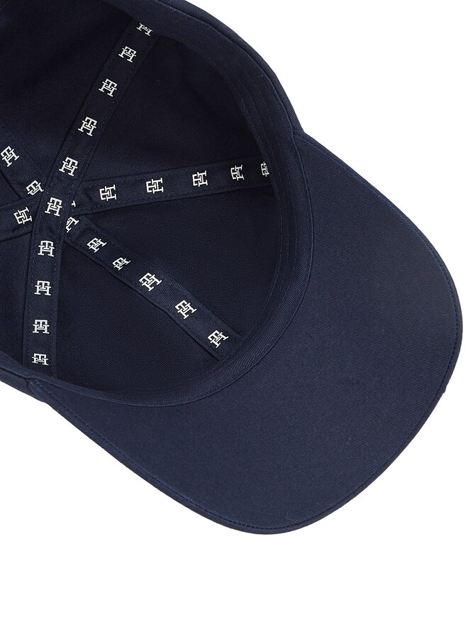 Tommy Hilfiger Καπέλο Jockey Tommy Hilfiger Elevated Chic Soft Cap AW0AW17138 Μπλε
