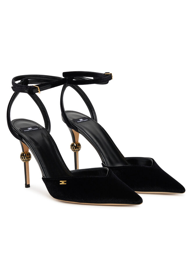 Elisabetta Franchi Štikle Elisabetta Franchi SA-74L-57E2-V640 Crna