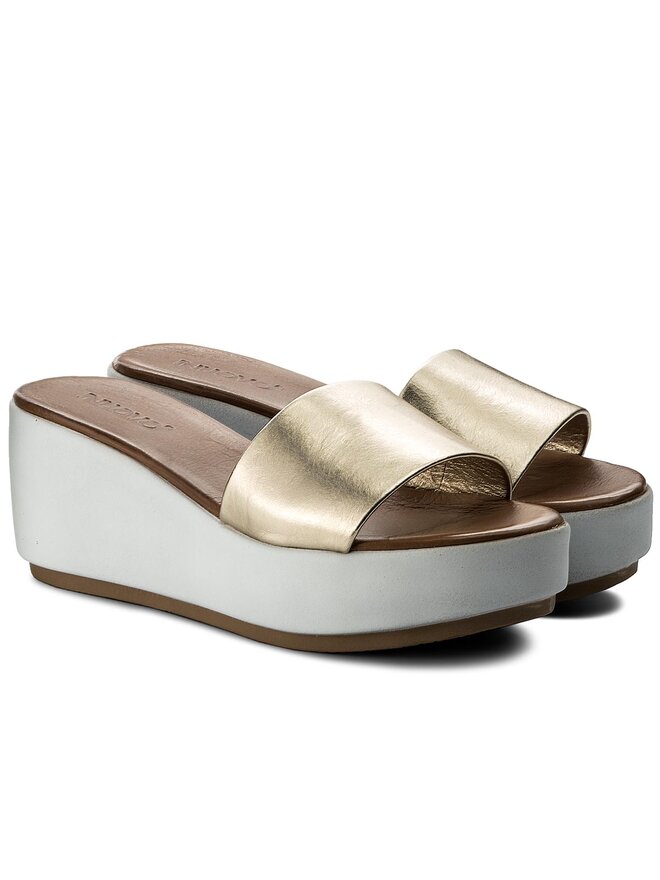 Inuovo Pantoletten Inuovo 8695 Goldfarben
