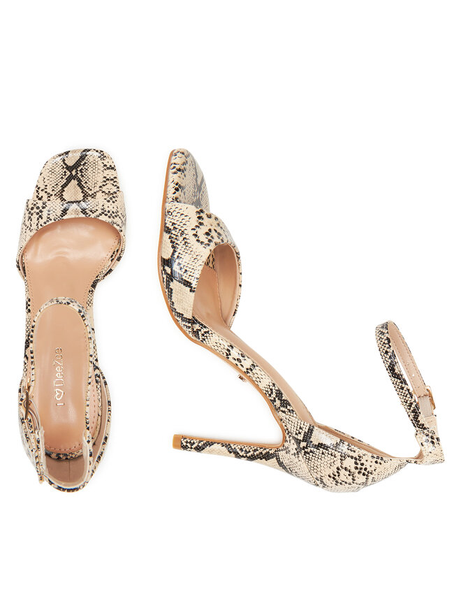 DeeZee Sandalen DeeZee GAF-8598-2 Beige