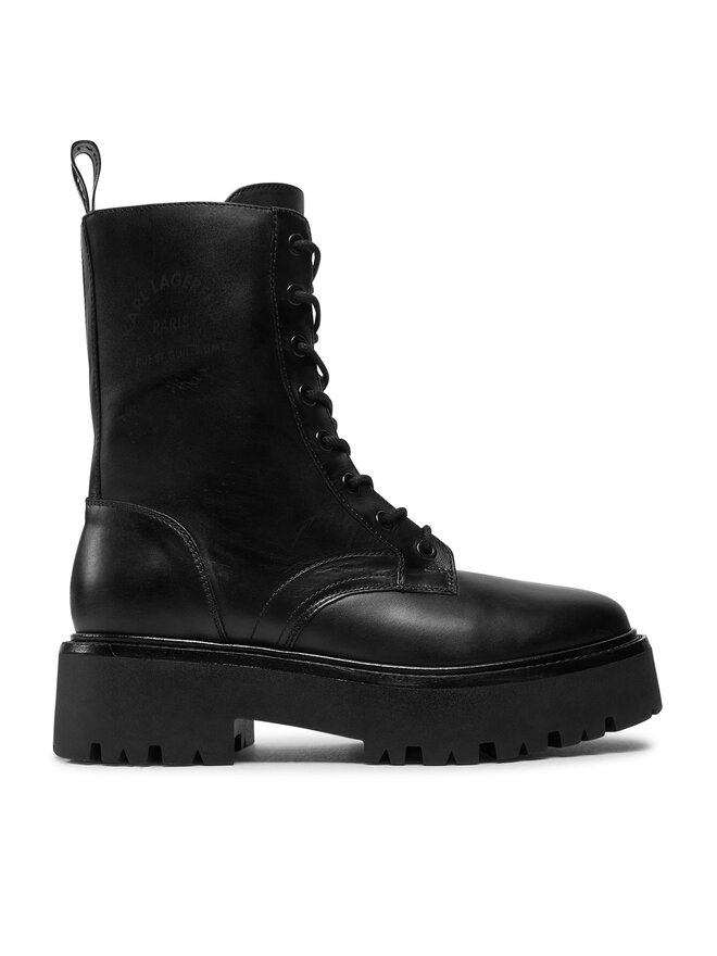 KARL LAGERFELD Bakancs KARL LAGERFELD KL43455 Fekete