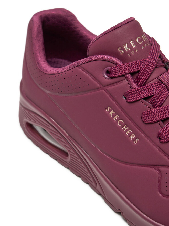 Skechers Sneakers Skechers Uno Stand On Air 73690/PLUM Dunkelrot