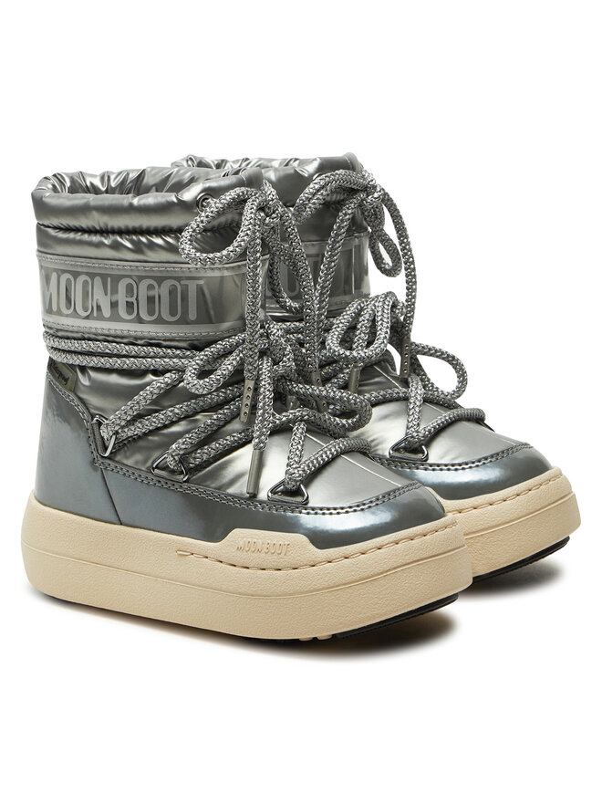 Moon Boot Snehule Moon Boot Junior Park Boot 80D3440020 Strieborná