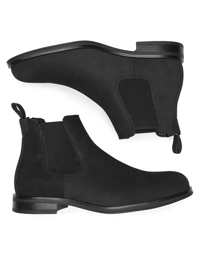 Lanetti Klassische Stiefeletten Lanetti MYL8517-1 Schwarz