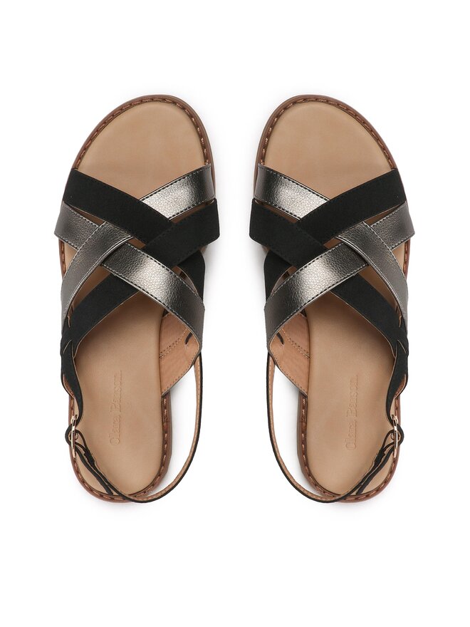 Clara Barson Босоніжки Clara Barson WS5551-49 Чорний