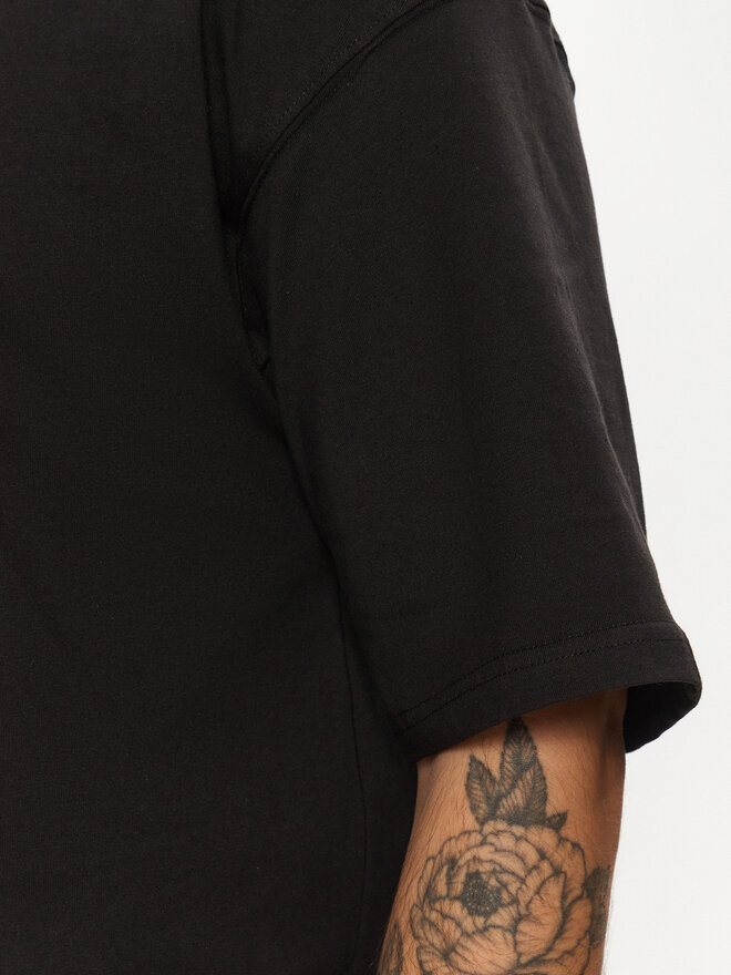 Jack&Jones Jack&Jones T-Shirt Charge 12259975 Μαύρο Oversize