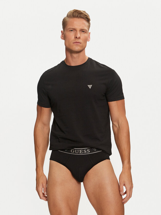 Guess Guess Πιτζάμα U4BG86 KCD31 Μαύρο Regular Fit