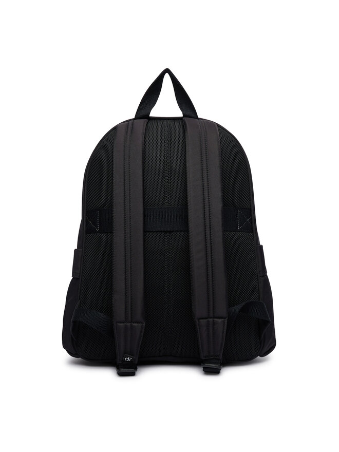 Calvin Klein Jeans Rucksack Calvin Klein Jeans Solid Monologo Backpack IU0IU00731 Schwarz